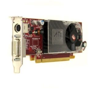 ATI Radeon SFF Low Profile Dual Monitor Video Card 256MB DDR2 PCI-E x16 VGA HD 
